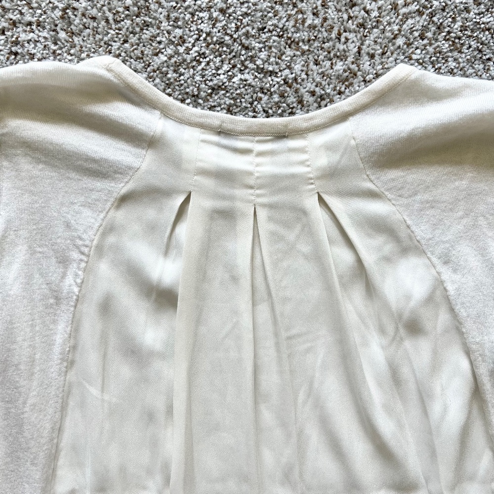 Ann Taylor Mixed Media Sweater - Picture 4 of 4